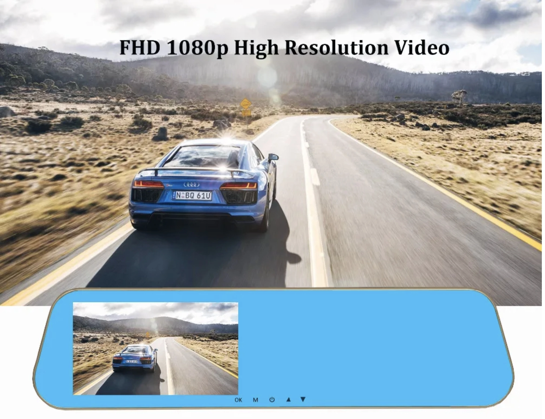 DVR KAYIT CİHAZI İÇ DİKİZ AYNALI