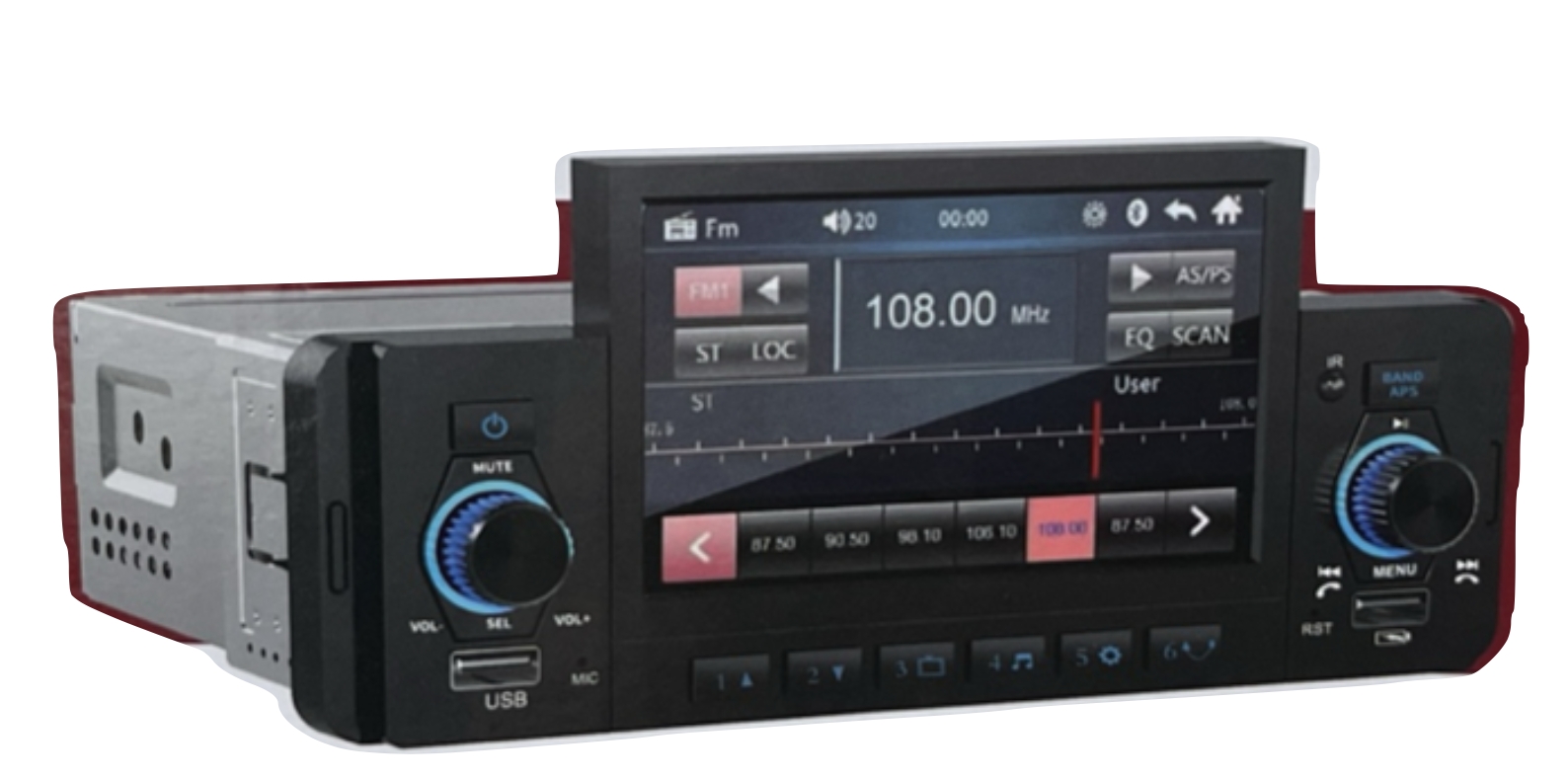 4.3 INCH MULTİMEDYA EKRAN CARPLAY MP3