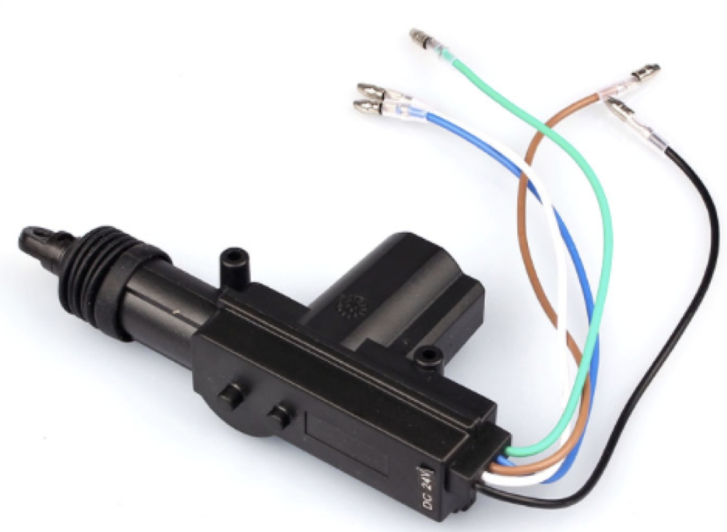 MERKEZİ KİLİT MOTOR 12V ÖN KAPI 5 KABLO