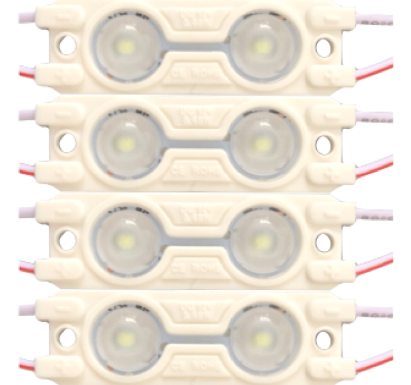 LED MODÜL LAMBA 12V 2 LEDLİ KÜÇÜK BEYAZ