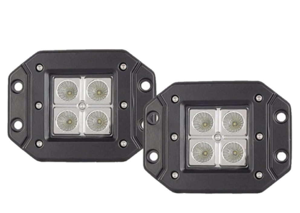 ÇALIŞMA LAMBA 10-30V 12W 4 LED VİDALI