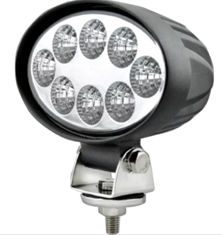 ÇALIŞMA LAMBA 10-60V 24W 8 LED OVAL