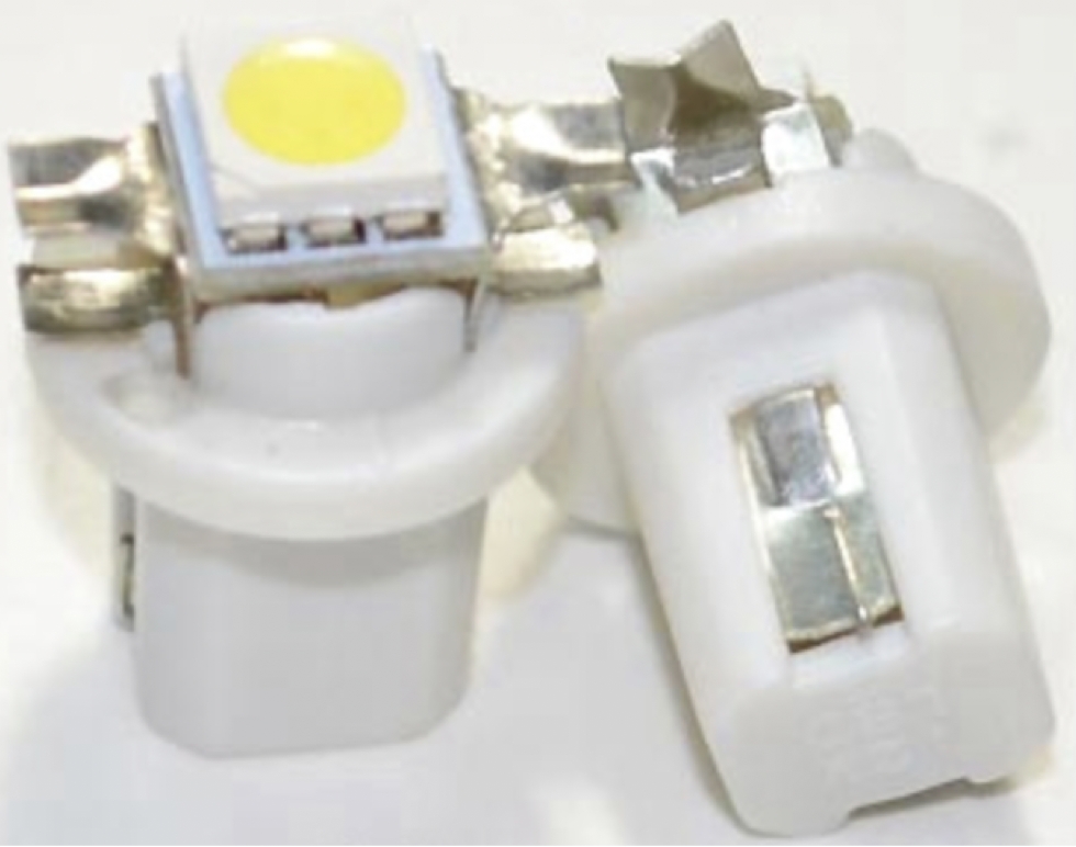 LED AMPÜL 12V 1.2W DİPSİZ LED BEYAZ SOKETLİ