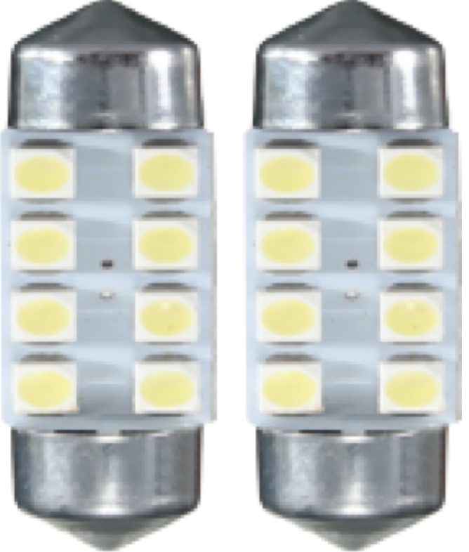 AMPUL LED JAPON SOFİT 12V 11X31 8 LED BEYAZ