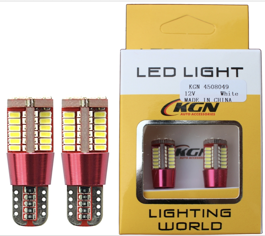 12V T10 5W DİPSİZ CANBUS 57 LED BEYAZ