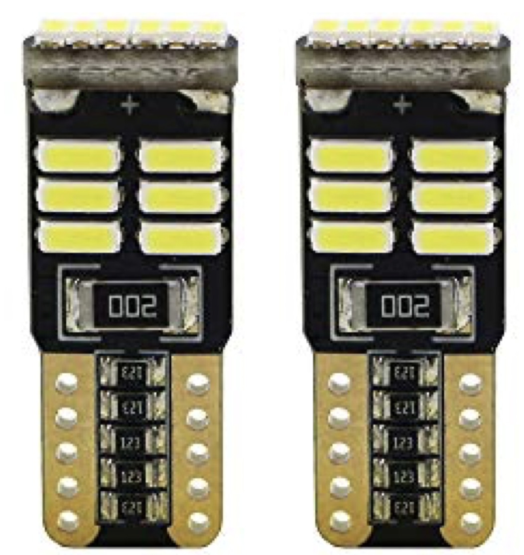 LED AMPUL 12V T10 18SMD CANBUS BEYAZ