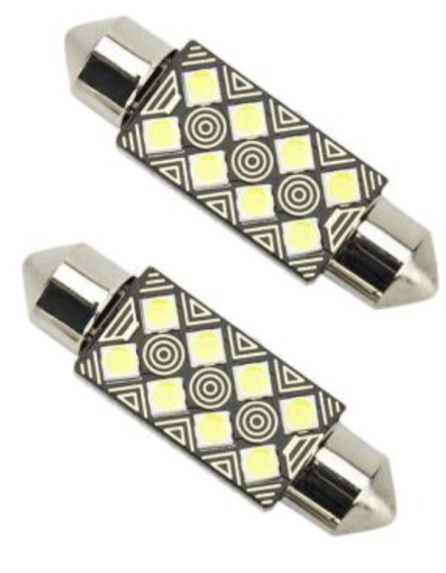 LED AMPUL 12V SOFİT 39MM 8SMD 3030 BEYAZ