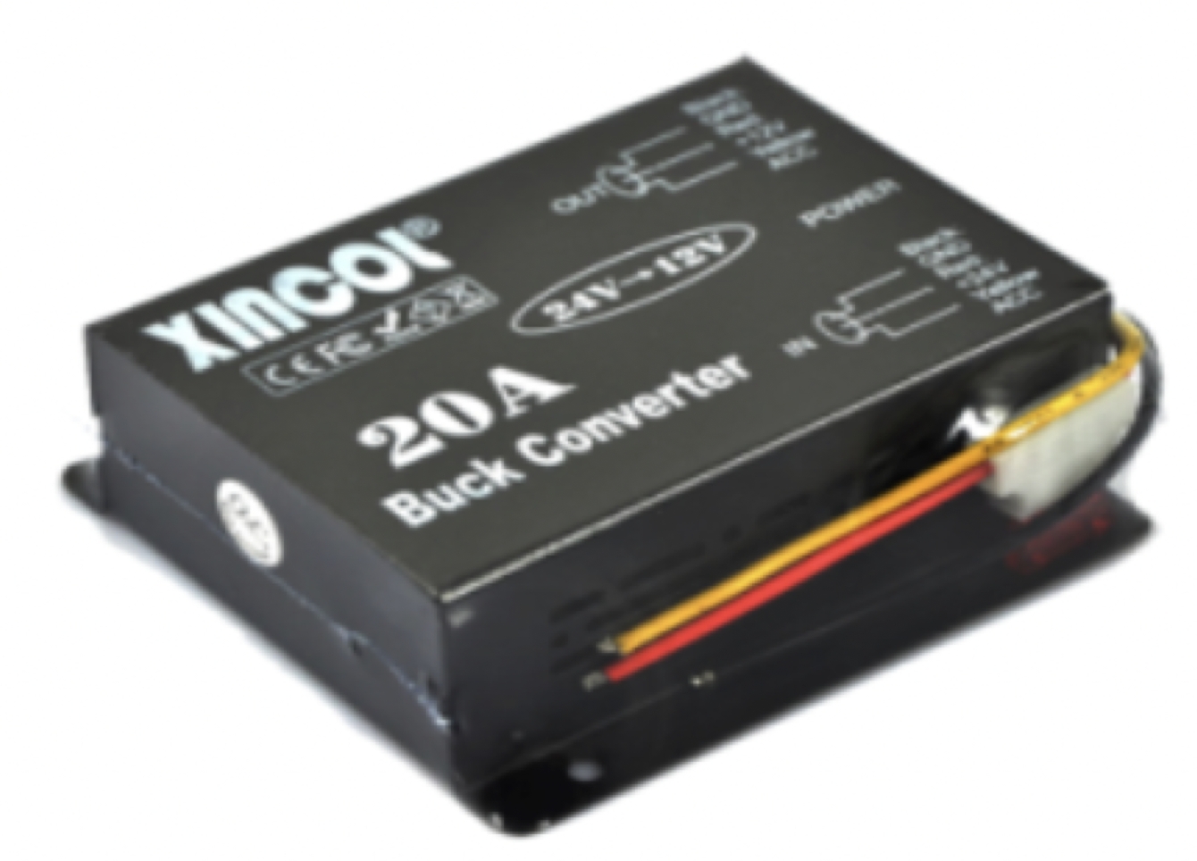 CONVERTER 24V-12V 20A