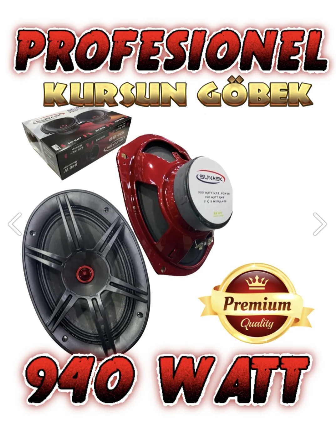 6X9 CM OVAL HOPARLÖR KAPAKLI MİDRANGE