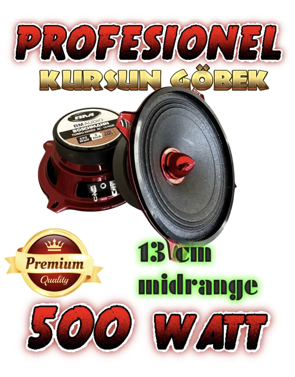 13 CM HOPARLÖR KUTULU MİDRANGE