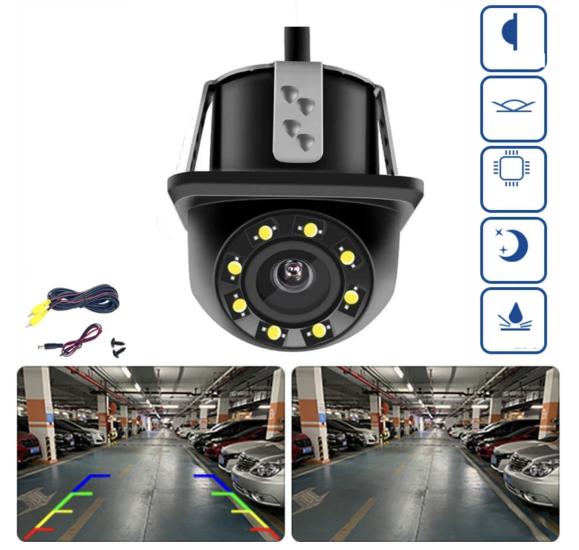 KAMERA OEM UYUMLU GÖMME GECE GÖRÜŞLÜ 8 LED