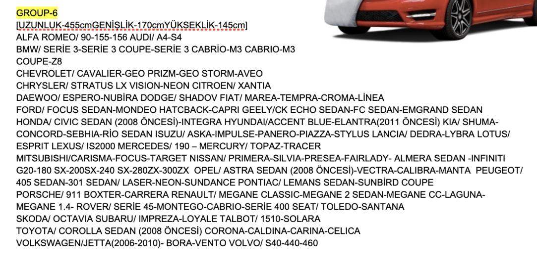 OTO BRANDASI GRUP 6