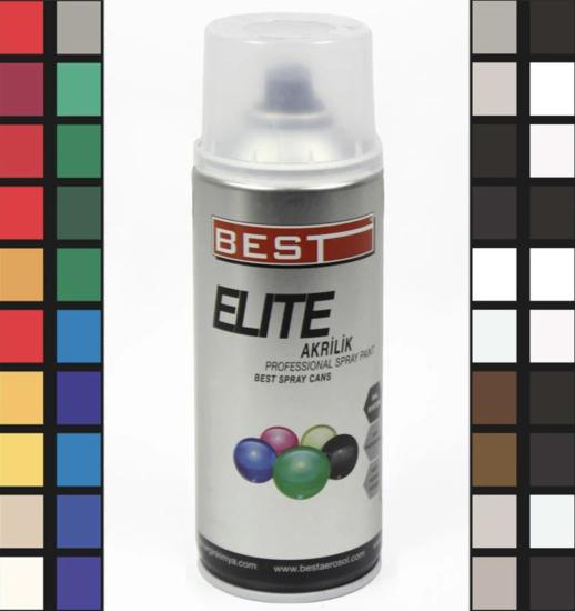 ELİTE 9005 MAT DERİN SİYAH SPRAY BOYA 400ml