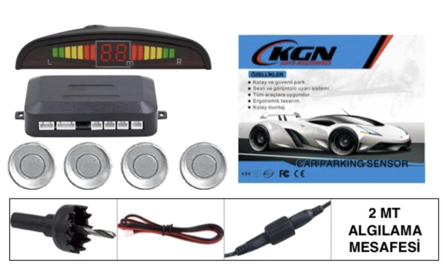 PARK SENSÖRÜ EKRANLI GRİ SENSÖR