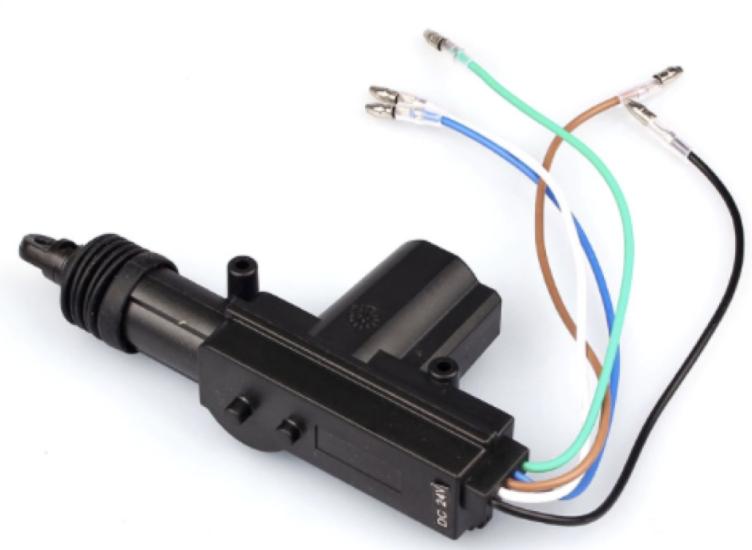 MERKEZİ KİLİT MOTOR 12V ÖN KAPI 5 KABLO