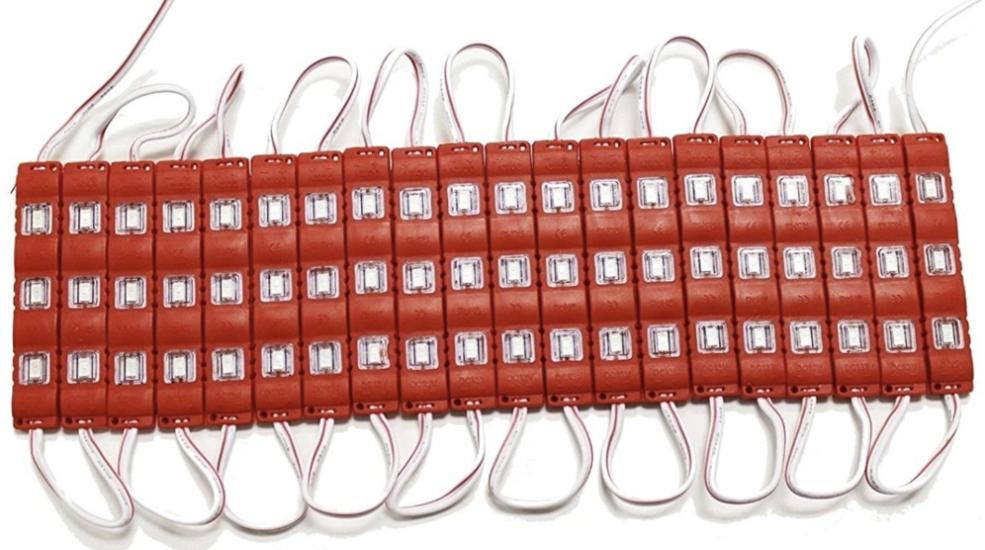 LED MODÜL LAMBA 24V KIRMIZI