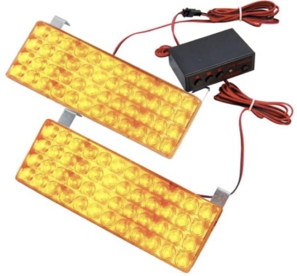 PANJUR İÇİ ÇAKAR 24V 96 LED SARI-SARI