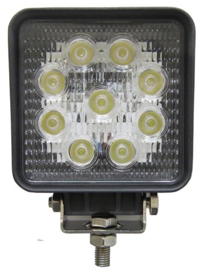 ÇALIŞMA LAMBA 10-60V 27W 9 LED KARE