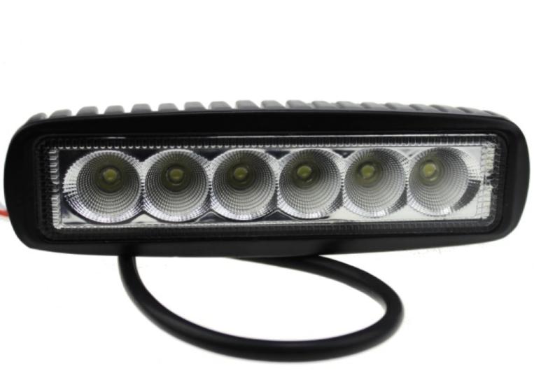 ÇALIŞMA LAMBA 10-30V 18W 6 LED