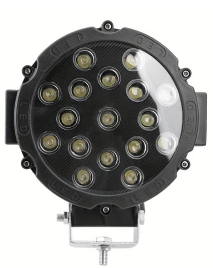 51 WATT OFF-ROAD PROJEKTÖR 10-60V 7’’ 17 LED SİYAH
