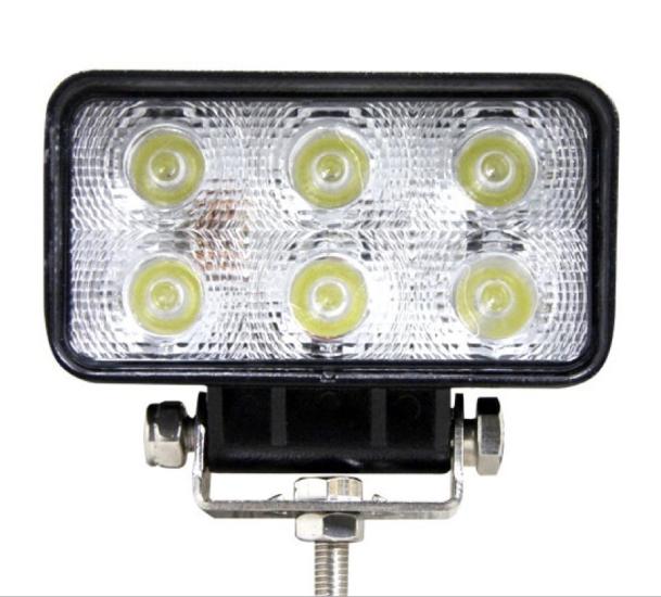 ÇALIŞMA LAMBA 12-60V DİKDÖRTGEN 6 LED 18W