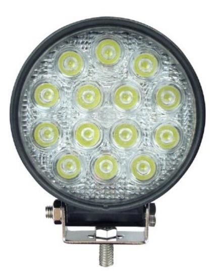 ÇALIŞMA LAMBA 10-60V 42W 14 LED YUVARLAK
