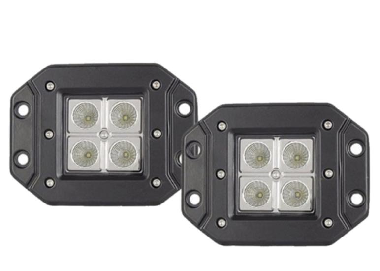 ÇALIŞMA LAMBA 10-30V 12W 4 LED VİDALI