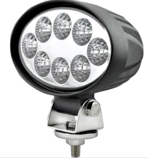 ÇALIŞMA LAMBA 10-60V 24W 8 LED OVAL