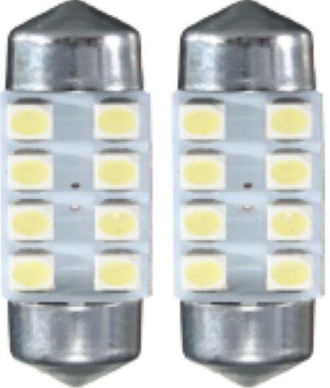 AMPUL LED JAPON SOFİT 12V 11X31 8 LED BEYAZ