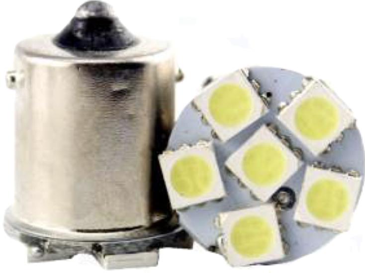 12V 93 6 SMD LED BEYAZ