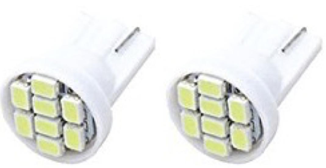 LED AMPUL 12V T10 8 LED BEYAZ