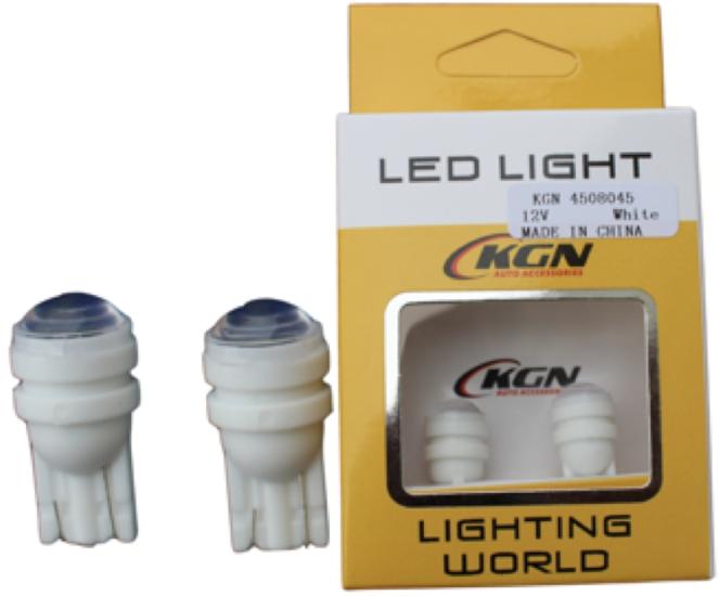 LED AMPUL 12V T10 2 COB LED BEYAZ