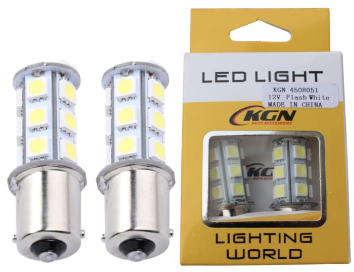 12V 1016 LED BEYAZ FLAŞ ÇAKAR 18 LED SMD