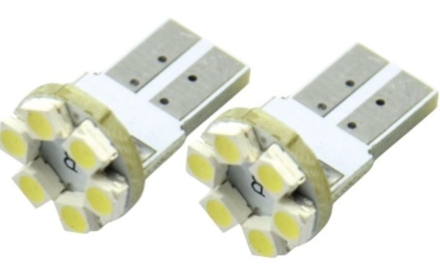 LED AMPUL 12V T10 6 LED KIRMIZI