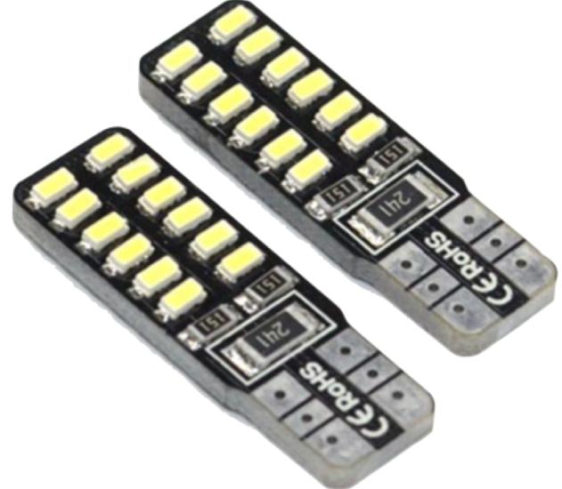 LED AMPUL 12-24V T10 LED TURUNCU 24 LED CANBUS
