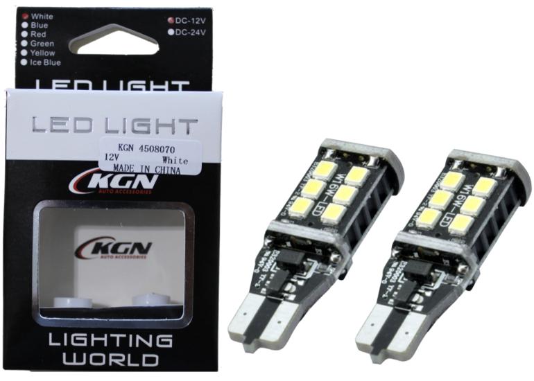LED AMPUL 12V T15 CANBUS 15 LED BEYAZ