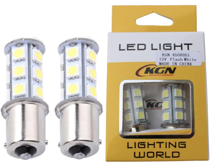 12V 93 LED KIRMIZI FLAŞ ÇAKAR 18 LED SMD