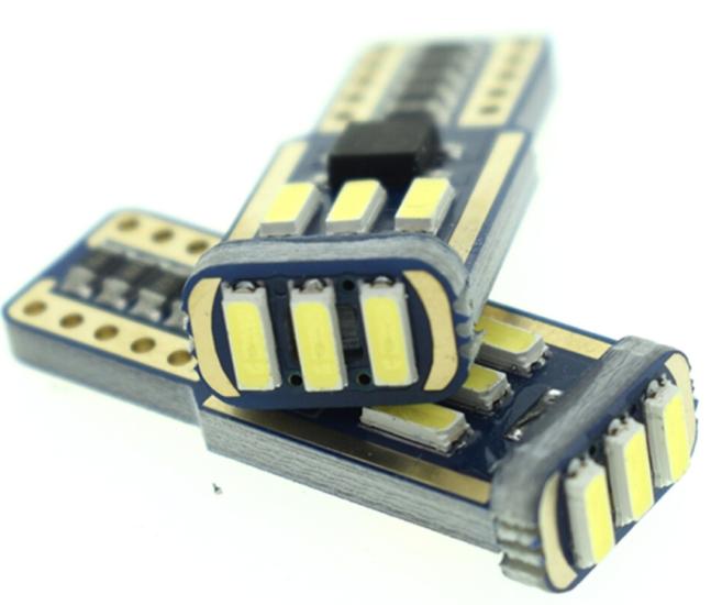 LED AMPUL 12V T10 CANBUS  9SMD 4014 BEYAZ