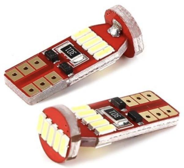 LED AMPUL 12V T10 CANBUS 15SMD 4014 BEYAZ