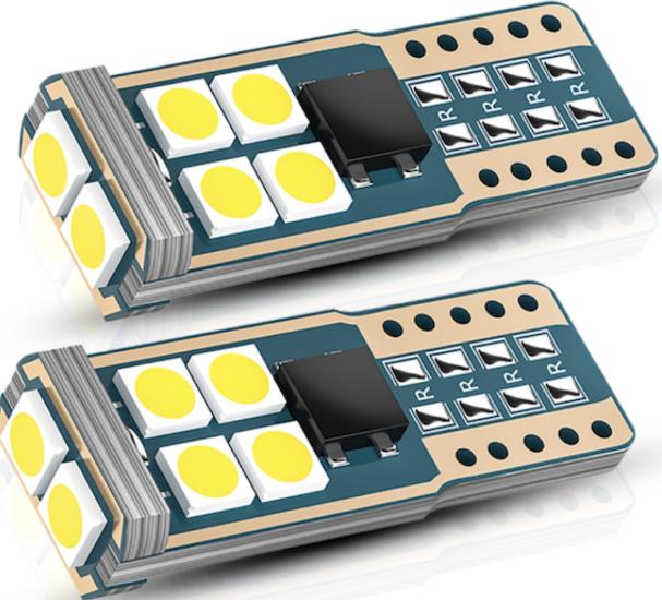 LED AMPUL 12V T10 CANBUS 10SMD 3030 BEYAZ