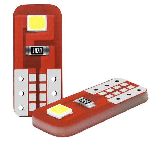 LED AMPUL 12V T10 CANBUS 2SMD 2835 BEYAZ
