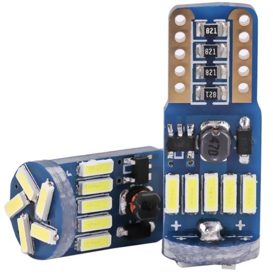 LED AMPUL 12V T10 CANBUS 15SMD 4014 BEYAZ