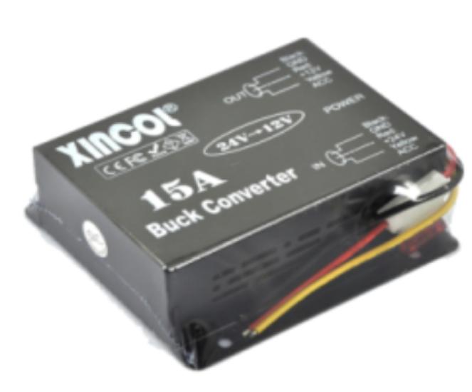 CONVERTER 24V-12V 15A
