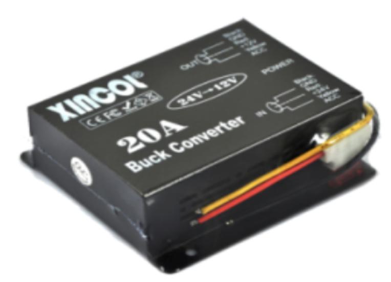 CONVERTER 24V-12V 20A