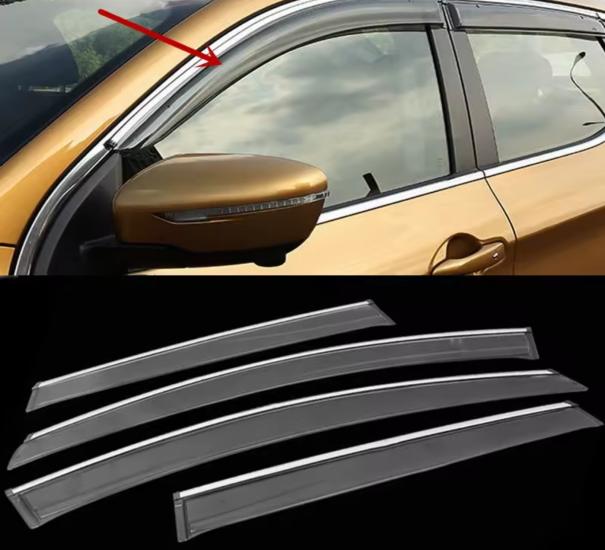 CAM RÜZGARLIK KROM FİAT DOBLO 2 (4)
